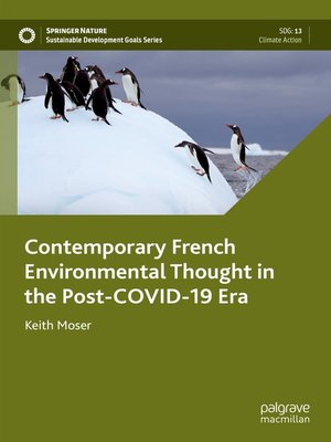 cover image of Contemporary French Environmental Thought in the Post-COVID-19 Era